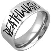 Deathwish Deathspray Silver Ring