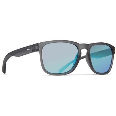 Dot Dash Bootleg Sunglasses, Dark Frost Satin/Mint Chrome