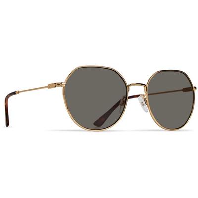 Dot Dash Jitters Sunglasses, Gold/Vintage Grey