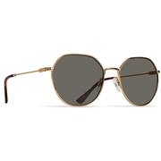 Dot Dash Jitters Sunglasses, Gold/Vintage Grey