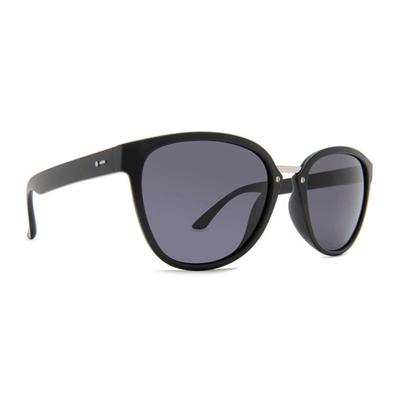 Dot Dash Summerland Sunglasses, Black Satin/Grey