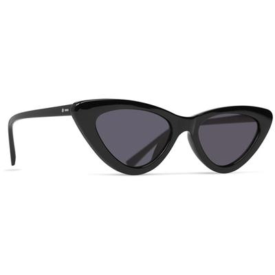 Dot Dash Fabulist Sunglasses, Black Gloss/Grey