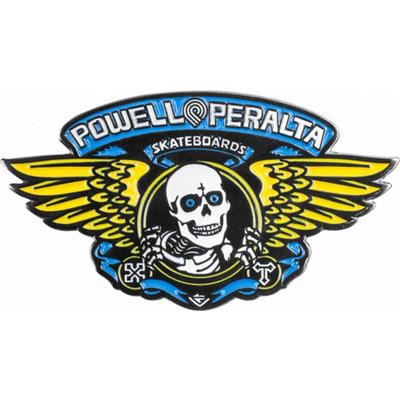 Powell Peralta Winged Ripper Lapel Pin Blue