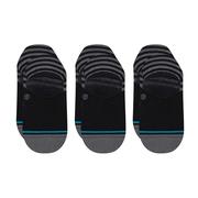 Stance Sensible Two 3-Pack No-Show Socks BLK