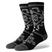 Stance Bandero Casual Crew Socks BLK