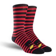 Toy Machine Monster Face Mini Stripe Crew Socks