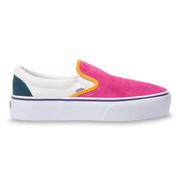 Vans Mini Cord Slip-On Platform Shoes, Multi/True White