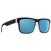 Spy Discord Sunglasses, Whitewall/HD Plus Gray Green Polar with Light Blue Spectra Mirror