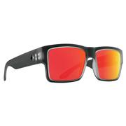 Spy Cyrus Sunglasses, Matte Black Ice/HD Plus Gray Green Polar with Red Spectra Mirror