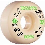 Bones Gravette Trapper V2 Locks Pro STF Skateboard Wheels 4-Pack, 99a