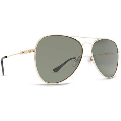 Dot Dash Aerogizmo Sunglasses, Gold Gloss/Retro Grey