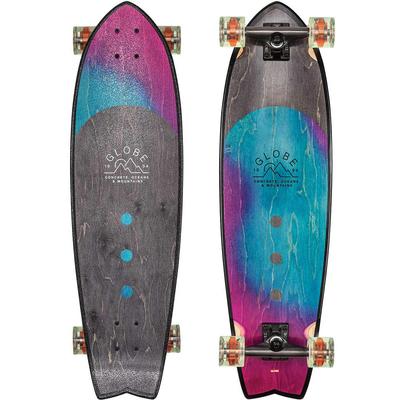 Globe Chromantic Washed Aqua Complete Cruiser Skateboard, 33