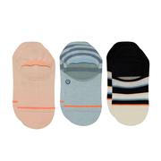 Stance Back to Basics 3-Pack Women's No Show Socks