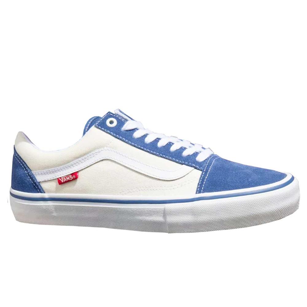 Vans Old Skool Pro Shoes, Navy/Classic White