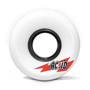 Acid Skaterade White Skateboard Wheels, 54mm/86a