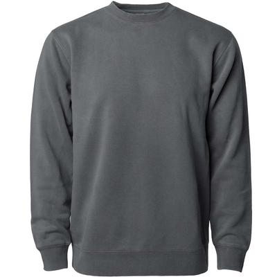 Independent Trading Company Unisex Midweight Pigment Dyed Crew Neck, Pigment Black