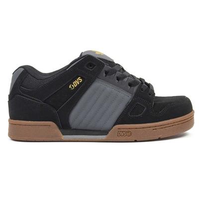 DVS Celsius Skate Shoes, Black Charcoal/Gum Nubuck
