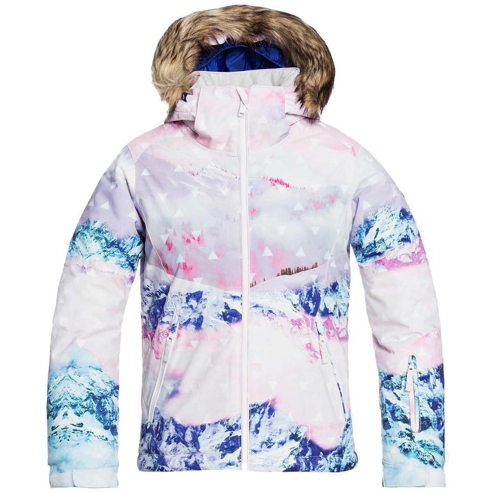Roxy Girls' American Pie Winter Jacket, Kids', Ski, Insulated