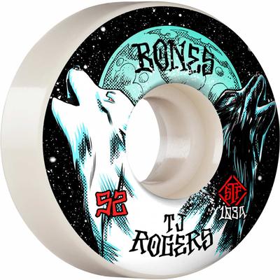 Bones Rogers Spirit Howl 52mm V3 Slims 103A Skateboard Wheels 4-pack
