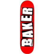 Baker Brand Logo Skateboard Deck White, 8.5