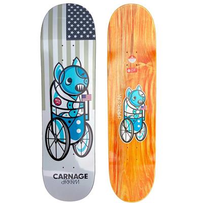 Darkroom Carnage Skateboard Deck, 8.375