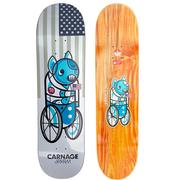 Darkroom Carnage Skateboard Deck, 8.375