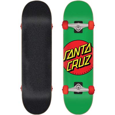 Santa Cruz Classic Dot Mid Complete Skateboard, 7.8