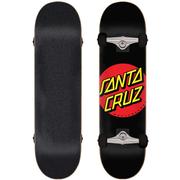 Santa Cruz Classic Dot Full Complete Skateboard, 8.0