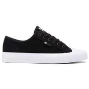 DC Shoes Manual S Suede Skate Shoes, Black/White