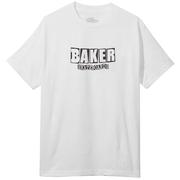Baker Brand Logo Short Sleeve T-Shirt, White