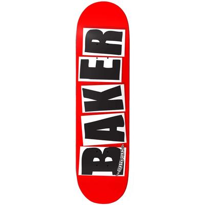 Baker Brand Logo Black Skateboard Deck, 8.38