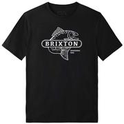 Brixton Mahlon Crossover Short Sleeve Standard T-Shirt