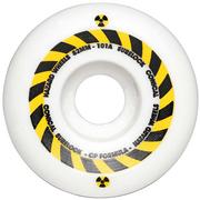 Madness Hazard Sign CP+ Conical Surelock White Skateboard Wheels 4-Pack
