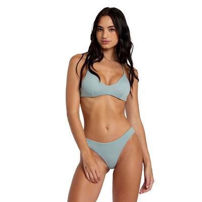 RVCA Solid Crossback Bikini Top