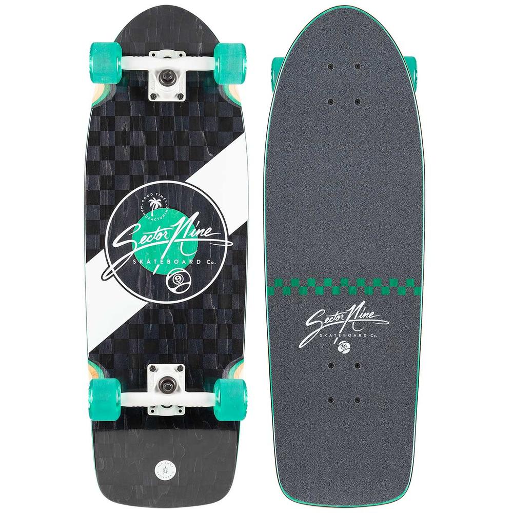 Cerebrum weer in tegenstelling tot Sector 9 Fat Wave Mosaic Complete Cruiser Skateboard, 30"