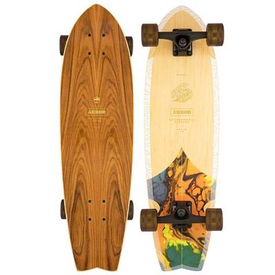 Arbor Sizzler Groundswell Complete Cruiser Skateboard, 30.5