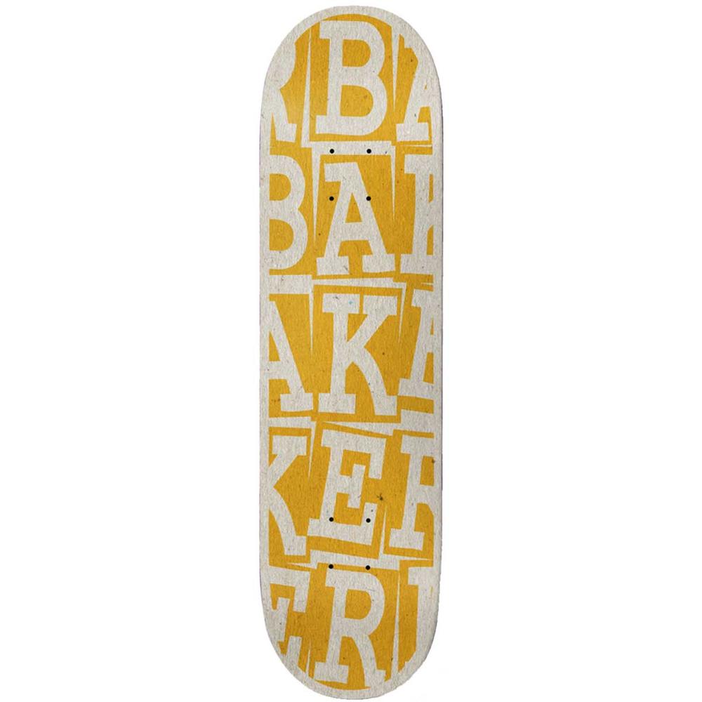 Medaille kalmeren Purper Baker Riley Ribbon Stack B2 Skateboard Deck, 8.25"