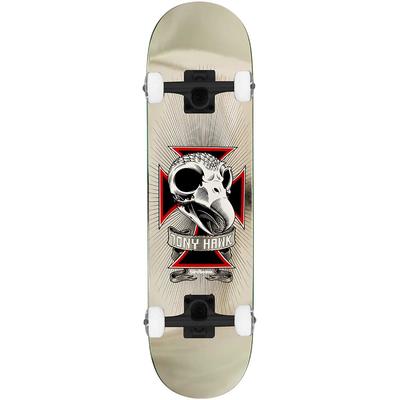 Birdhouse Tony Hawk Skull 2 Chrome Complete Skateboard, 7.75