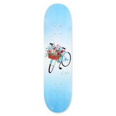 Cafe Flower Basket Skateboard Deck, 8.0
