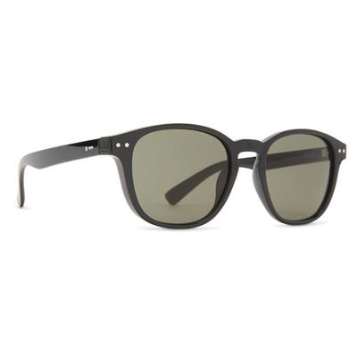 Dot Dash Driver Sunglasses, Black Gloss/Vintage Grey