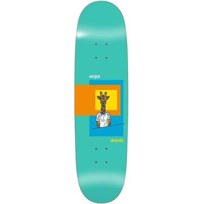 Enjoi Deedz Skart Shaped Skateboard Deck, 8.375