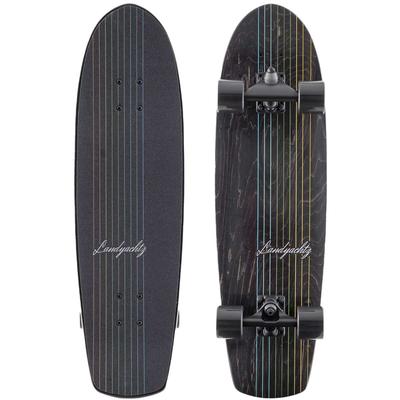 Landyachtz Butter Black Lines Complete Cruiser Skateboard, 