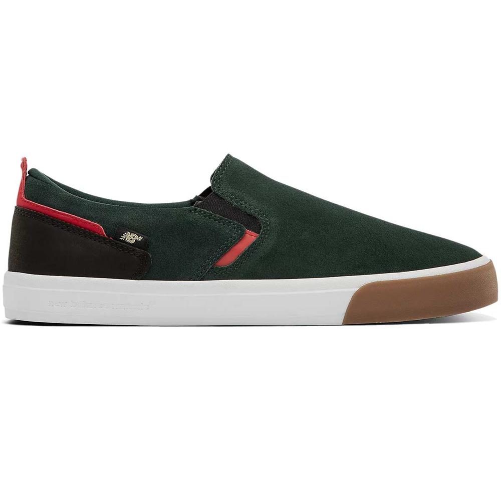 New Balance Skate Shoes, Green/Red