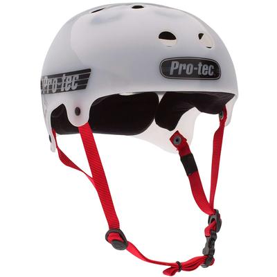 Protec Bucky Lasek Skate Helmet, Translucent White