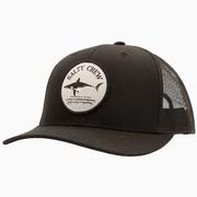 Salty Crew Bruce Retro Snapback Adjustable Trucker Hat BLK