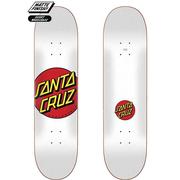 Santa Cruz Classic Dot Skateboard Deck, 8.0