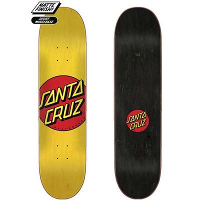 Santa Cruz Classic Dot Skateboard Deck, 7.75