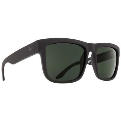 Spy Discord Sunglasses, Matte Black/Grey Green Polarized