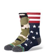 Stance Frontline 2 Kids Crew Socks