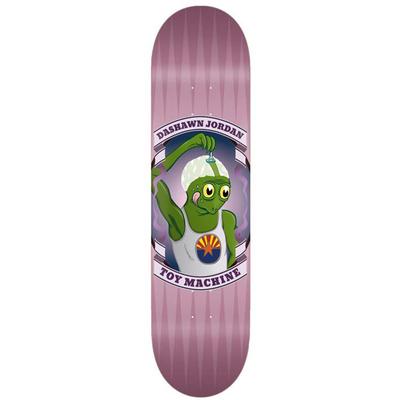 Toy Machine Dashawn Jordan Shaved Skateboard Deck, 8.25
